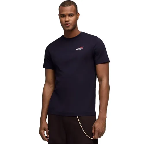 푸마 Ess 2 컬러 스몰 Nº1 로고 반팔 티셔츠 142739736