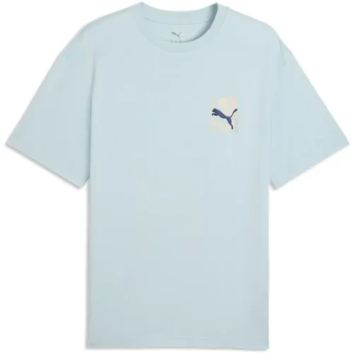 푸마 Ess 그래픽스 Relaxed 핏 반팔 티셔츠 142739850