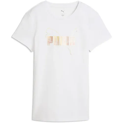 푸마 Ess 로고 Lab Metallic 반팔 티셔츠 142739869