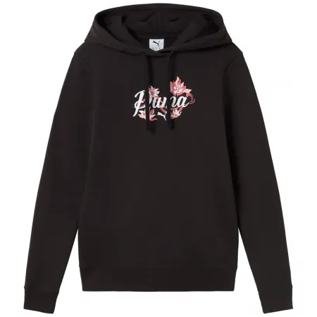 푸마 Floral 그래픽 Cat 후드티 142740231