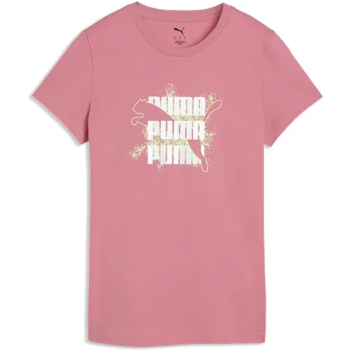 푸마 그래픽s 로고 반팔 티셔츠 142740245