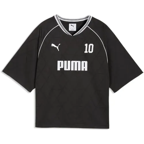 푸마 Sport Relaxed 핏 반팔 V넥 티셔츠 142740519