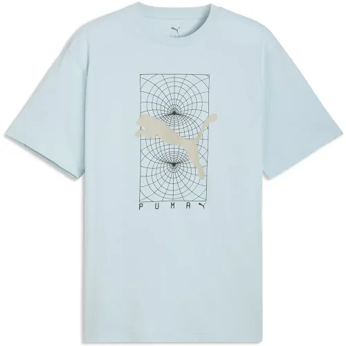 푸마 Tech 그래픽 Relaxed 핏 반팔 티셔츠 142740573