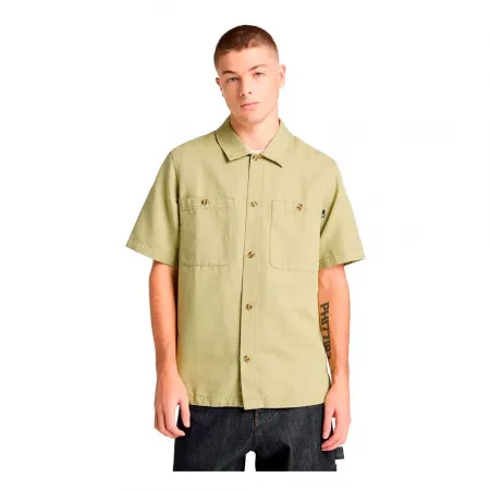 팀버랜드 코튼 Linen 반팔 셔츠 142749105