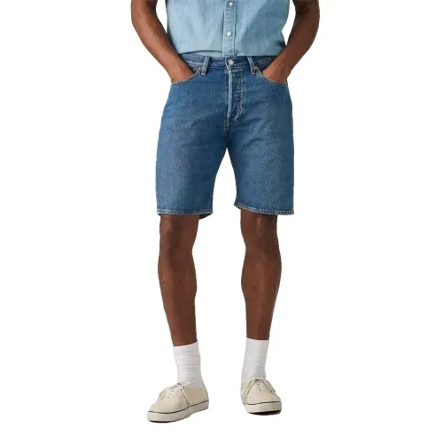 리바이스 501 오리지널 데님 반바지 142750789