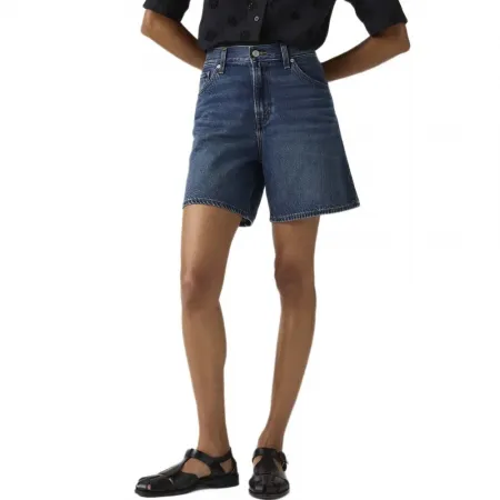 리바이스 Baggy 하이웨이스트 데님 반바지 142750855