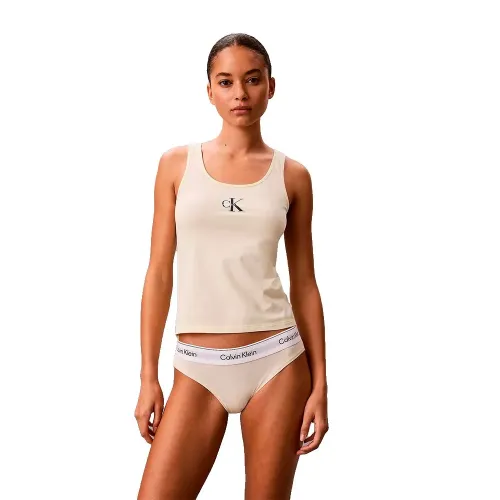 캘빈클라인 LV00QS7603 그래픽 나시 티셔츠 142753916