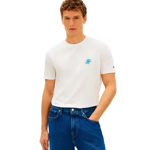 타미힐피거 Script Monogram 반팔 티셔츠 142758247