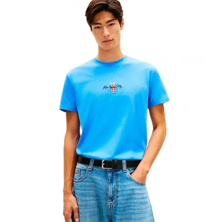 타미힐피거 Sign Block 레큘러 Fit 반팔 티셔츠 142758587