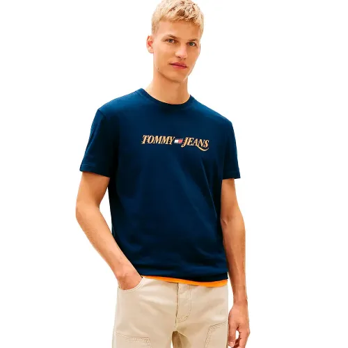 타미힐피거 빈티지 LA 레귤러 핏 반팔 티셔츠 142758603