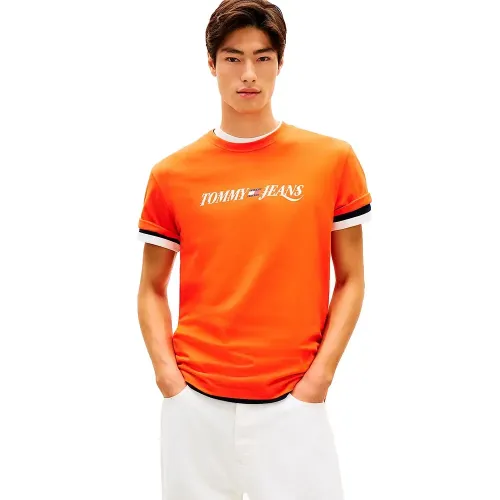 타미힐피거 빈티지 LA 레귤러 핏 반팔 티셔츠 142758605