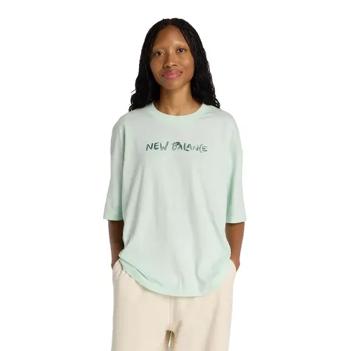 뉴발란스 Visibly 러브d 오버핏 반팔 티셔츠 142769981