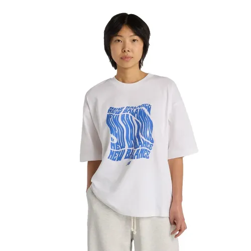 뉴발란스 Wavey Relaxed 반팔 티셔츠 142781197