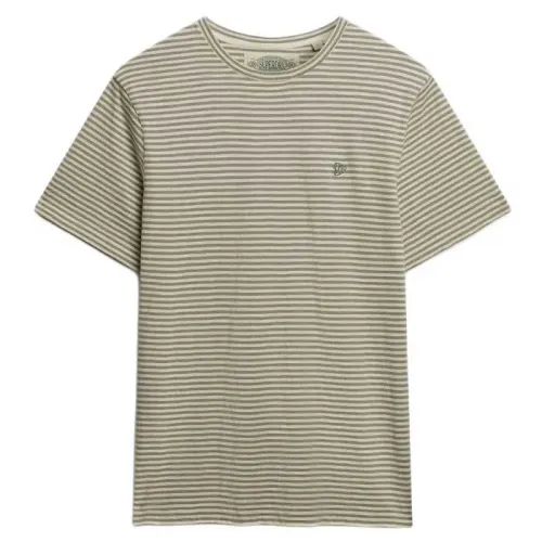 슈퍼드라이 클래식 에센셜 Stripe 반팔 티셔츠 142784678