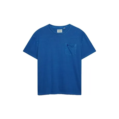 슈퍼드라이 코튼 클래식 Linen 포켓 반팔 티셔츠 142784732