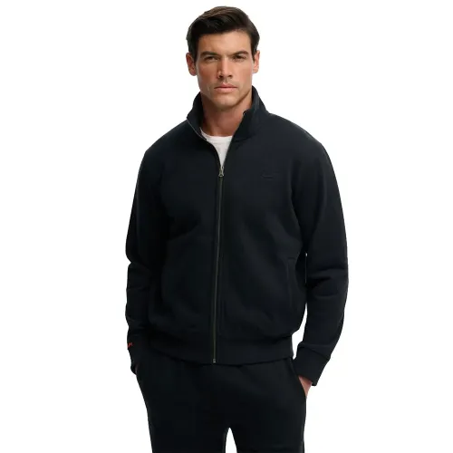 슈퍼드라이 에센셜 로고 풀지퍼 스웨터 142784810