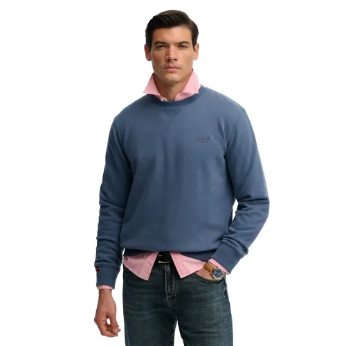 슈퍼드라이 에센셜 로고 스웨터 142784840