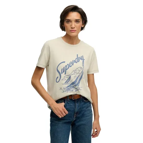 슈퍼드라이 Heritage Hamptons 반팔 티셔츠 142784900