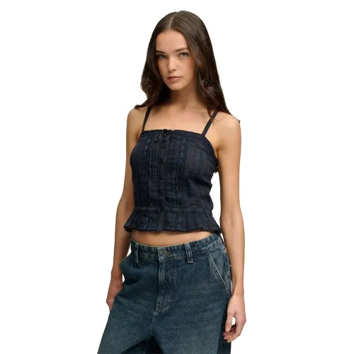 슈퍼드라이 Lace Cami 나시 상의 142784924