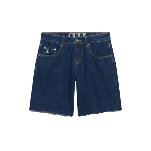 슈퍼드라이 Mid Rise Baggy 데님 반바지 142784999