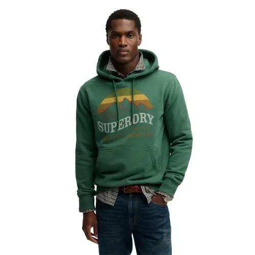 슈퍼드라이 Outdoors Mountain Relaxed 핏 후드티 142785024