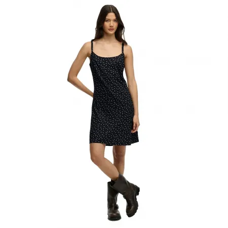 슈퍼드라이 Printed Cami Mini 짧은 원피스 142785090