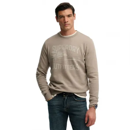 슈퍼드라이 Retro Outdoor Relaxed Fit 스웨터 142785103