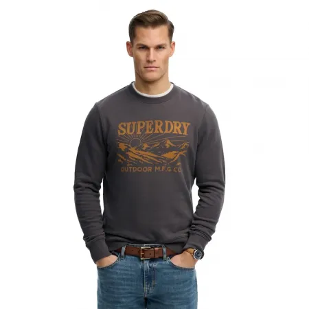 슈퍼드라이 Retro Outdoor Relaxed Fit 스웨터 142785104