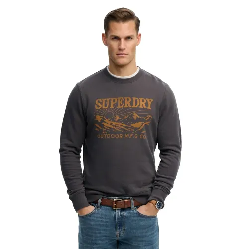 슈퍼드라이 레트로 Outdoor Relaxed 핏 스웨터 142785104