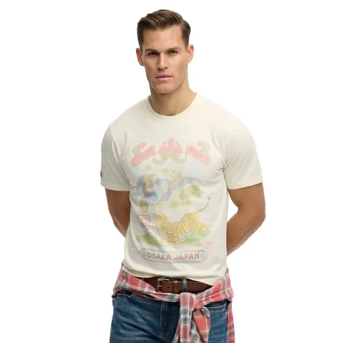 슈퍼드라이 Tokyo Relaxed 핏 반팔 티셔츠 142785195