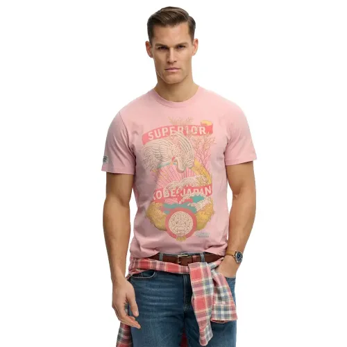 슈퍼드라이 Tokyo Relaxed 핏 반팔 티셔츠 142785196