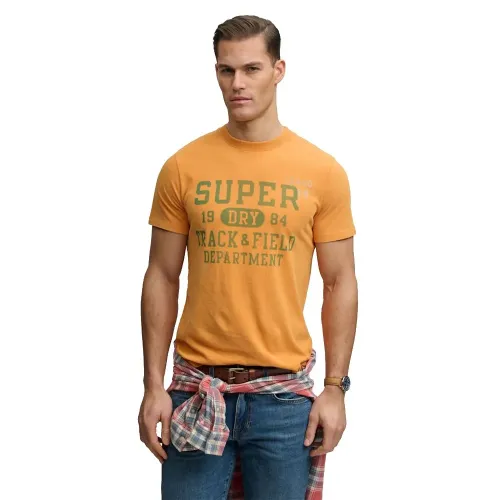 슈퍼드라이 빈티지 Prep Relaxed 핏 반팔 티셔츠 142785266