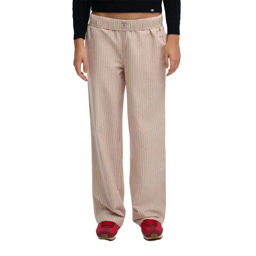 슈퍼드라이 코튼 Stripe Elastic 바지 142797631