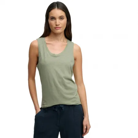 슈퍼드라이 Scoop Neck 나시 티셔츠 142797826