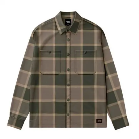 반스 Larkspur Plaid Flannel 긴팔 셔츠 142800566