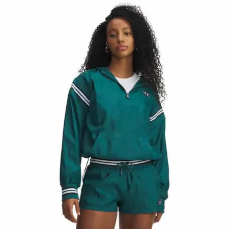 언더아머 Icon 우븐 헤리티지 하프 지퍼 스웨터 142830953