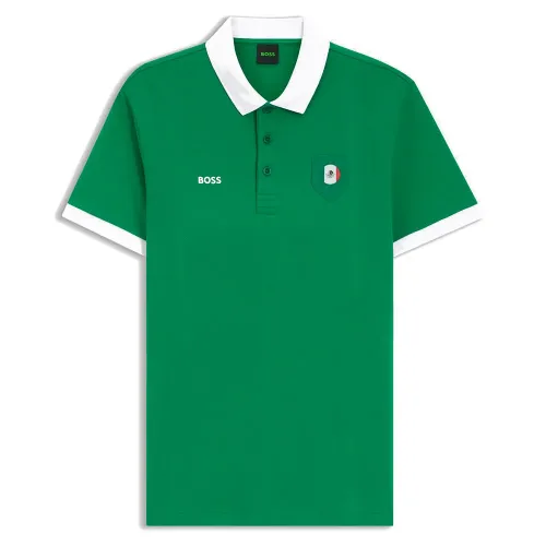 보스 BB BC Lux Paddy 반팔 폴로 셔츠 142850570