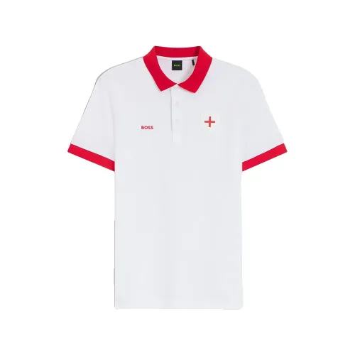 보스 BB BC Lux Paddy 반팔 폴로 셔츠 142850574