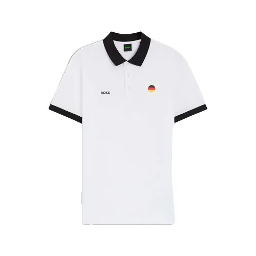 보스 BB BC Lux Paddy 반팔 폴로 셔츠 142850575