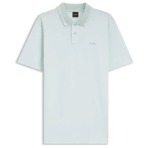 보스 Pe Oxford New 반팔 폴로 셔츠 142850681