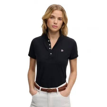 슈퍼드라이 헤리티지 Slim Fit 반팔 폴로 셔츠 142856356