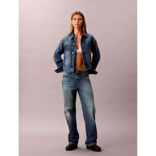 캘빈클라인 90S LV047E704G Straight 핏 청바지 142871004