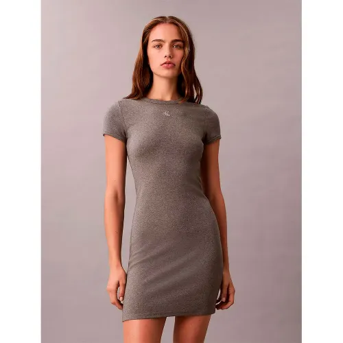 캘빈클라인 LV047B266G 반팔 짧은 원피스 142871343