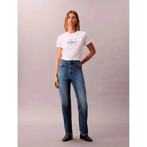 캘빈클라인 LV047E907G Tapered 핏 하이웨이스트 청바지 142871655