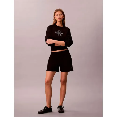 캘빈클라인 Mono로고 French Terry 운동복 반바지 142872109