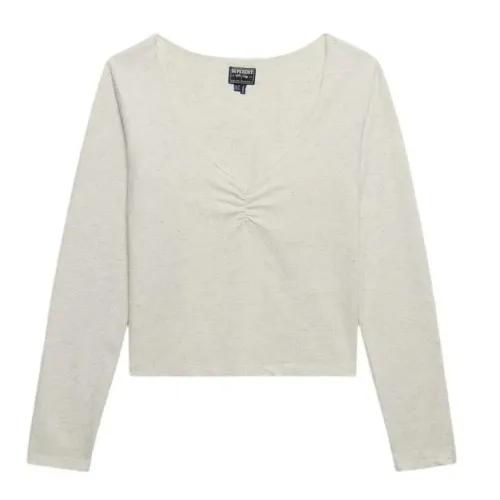 슈퍼드라이 Athletics 에센셜 Gathered 긴팔 티셔츠 142919837