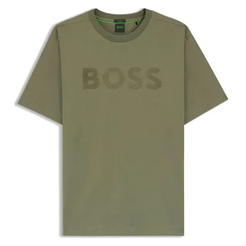 보스 로고 10273332 반팔 티셔츠 142934270