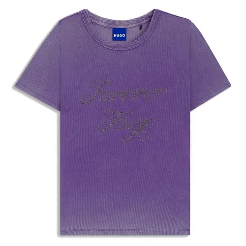 휴고 보스 Dever 10257055 BLUE 반팔 티셔츠 142934845