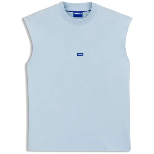 휴고 보스 Navertz 01 BLUE 나시 티셔츠 142934940