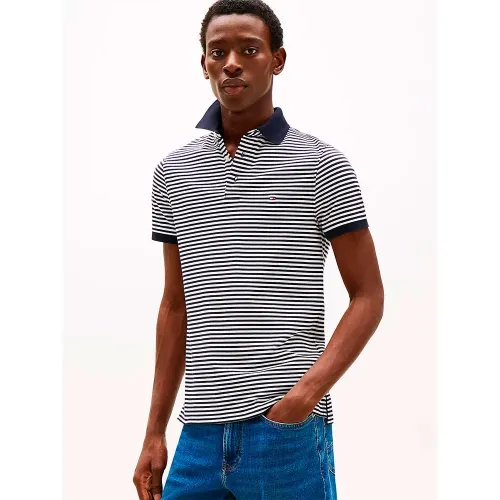 타미힐피거 1985 Slim 반팔 폴로 셔츠 142949460